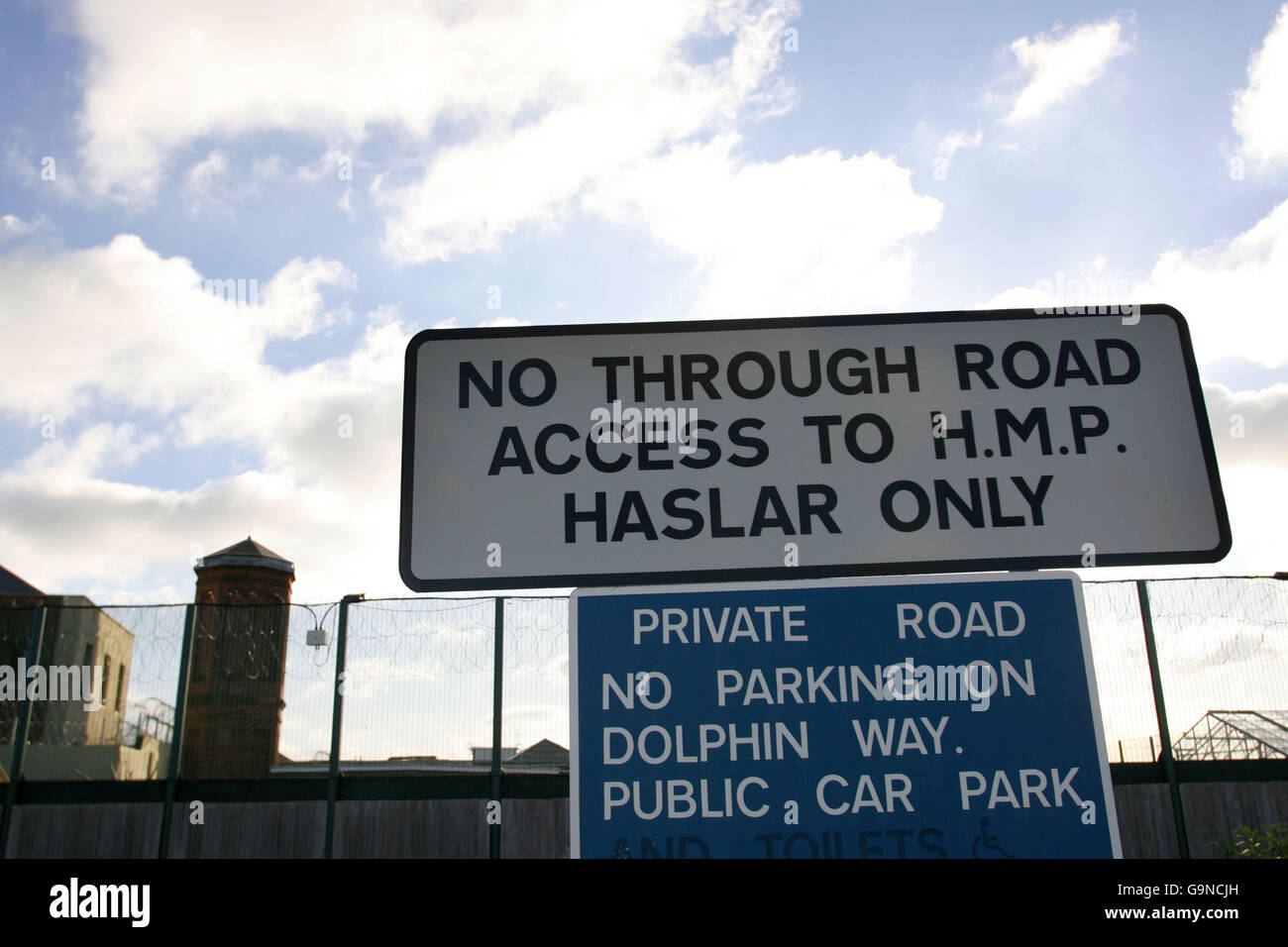 Die Haslar Immigration Removal Centre Stockfoto