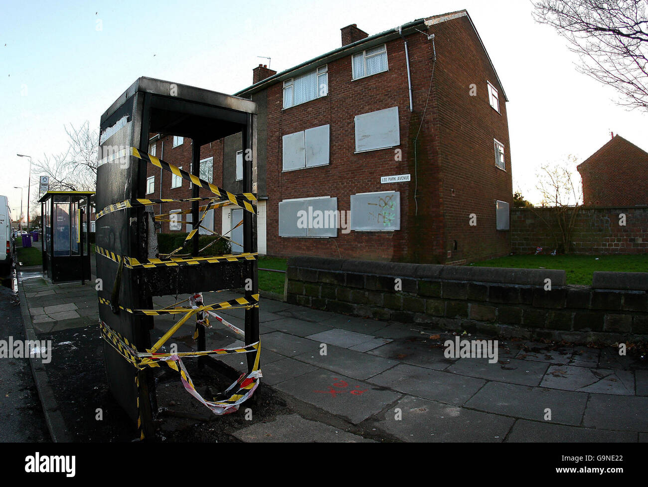 Urban Decay-Funktion Stockfoto