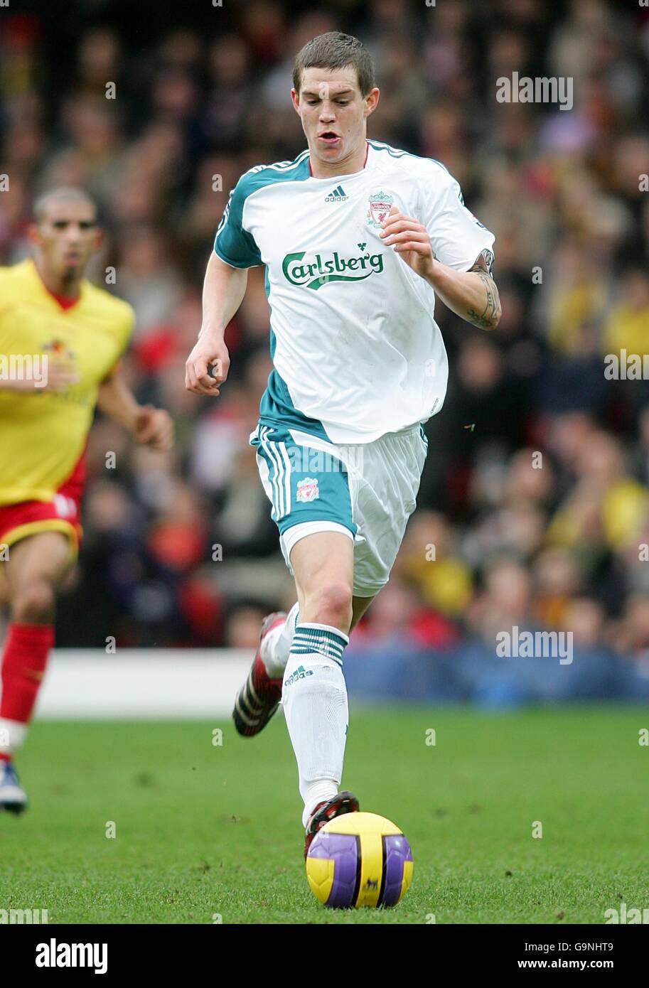 Fußball - FA Barclays Premiership - Watford V Liverpool - Vicarage Road Stockfoto