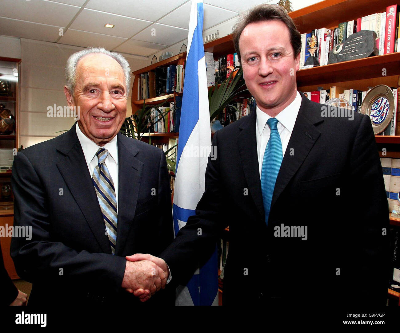 Cameron Besuche Naher Osten Stockfoto