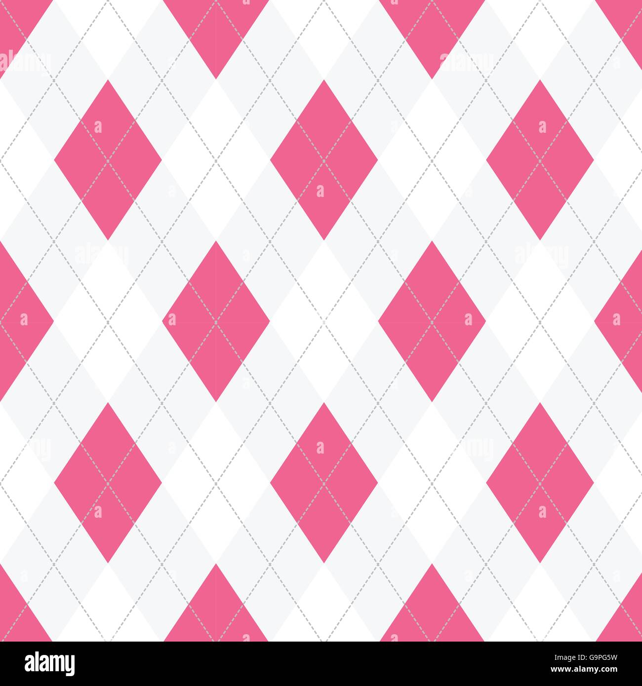 Nahtlose Argyle-Muster. Diamant-Formen-Hintergrund. Stock Vektor