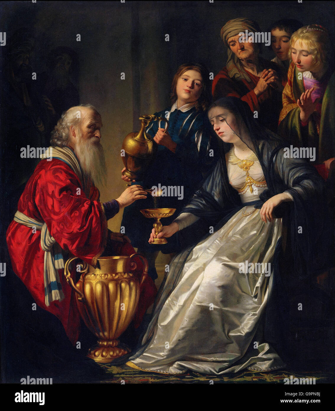 Gerrit van Honthorst - Artemisia Stockfoto