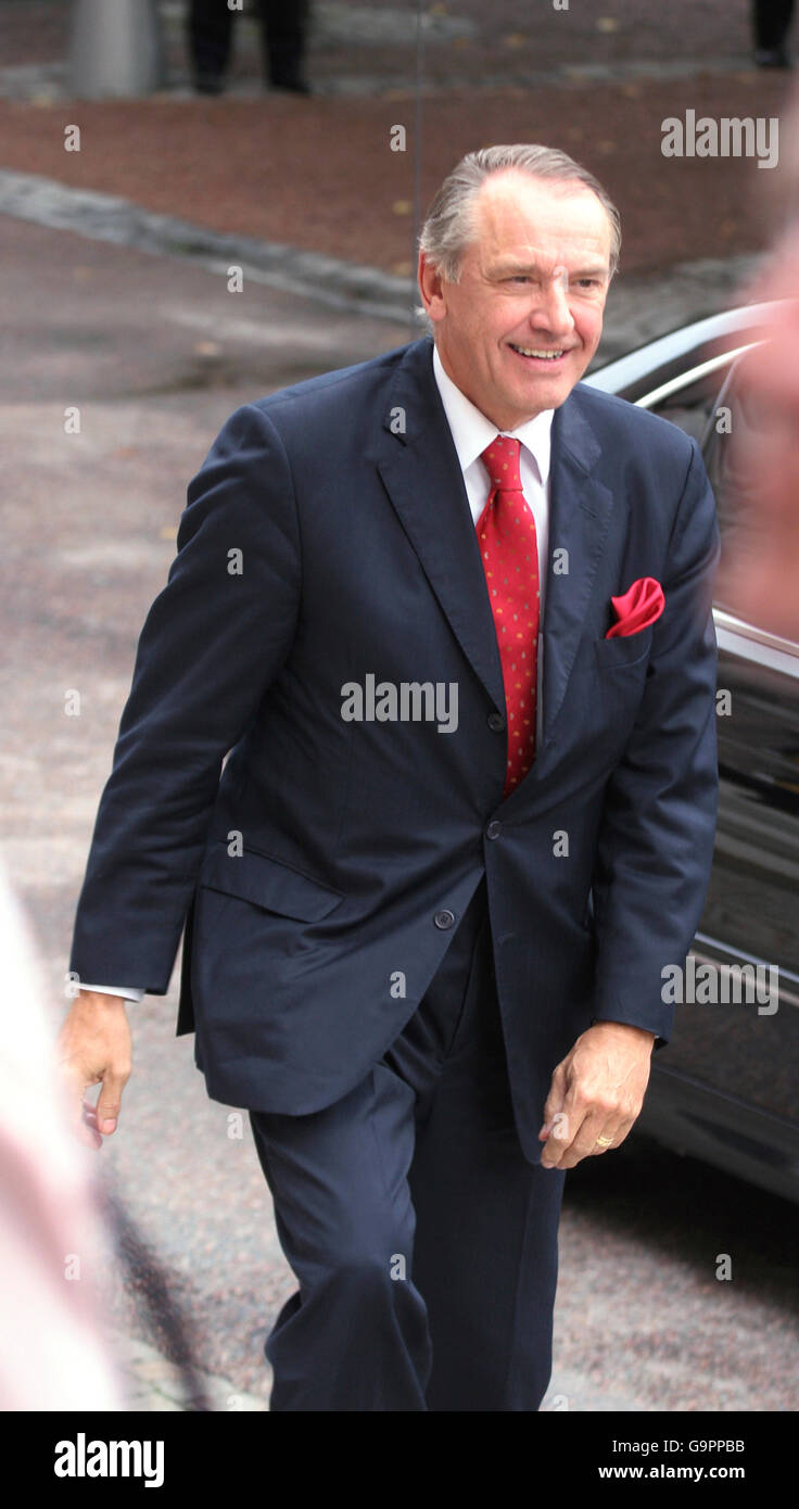 JAN ELIASSON Swedeish Politiker Stockfoto