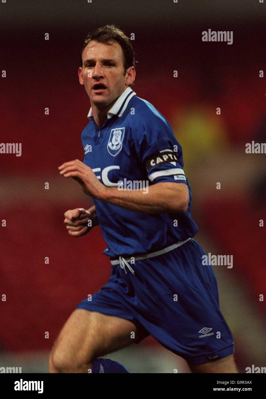 168619 Dave Watson. 08-MÄRZ-94. Dave Watson, Everton Stockfoto