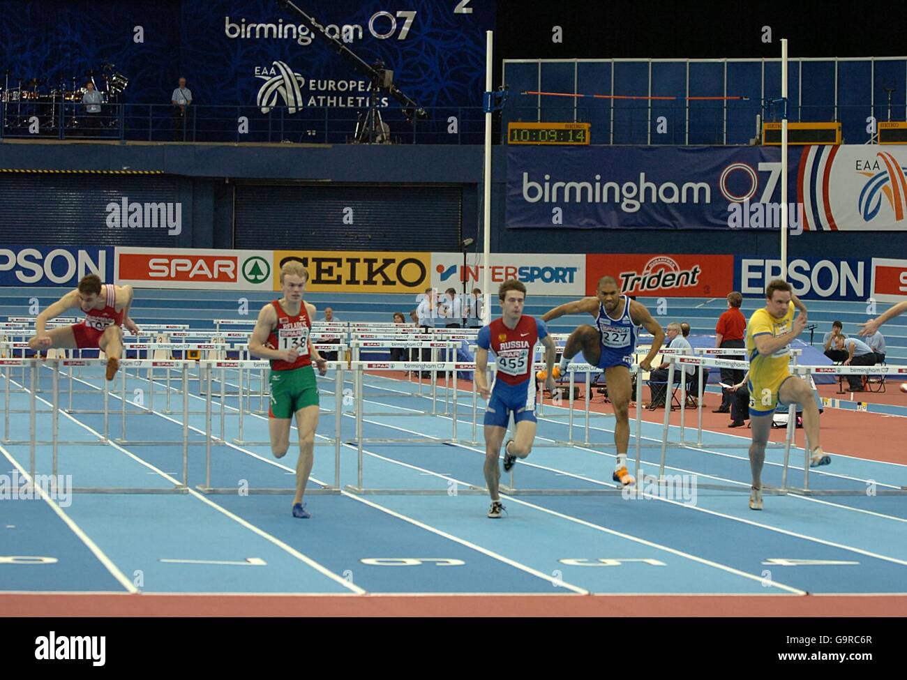 Leichtathletik - European Athletics Indoor Championships 2007 - National Indoor Arena Stockfoto