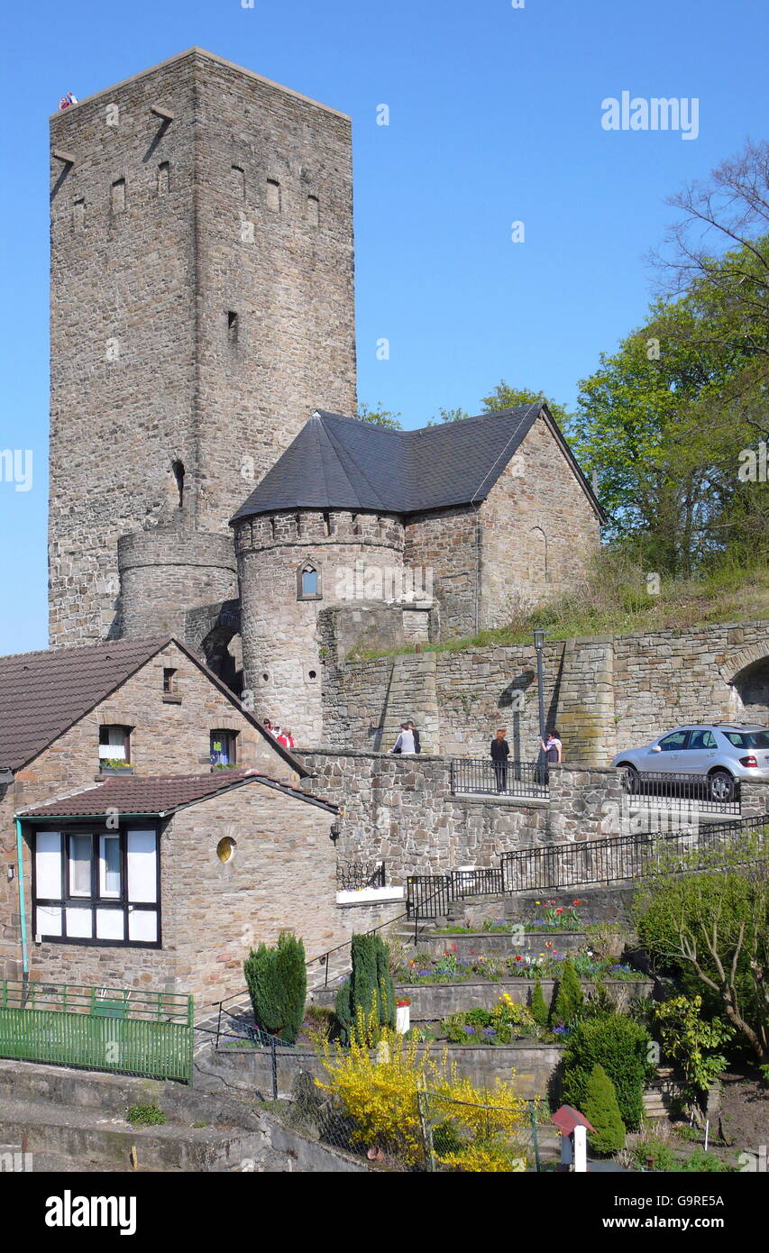 Burg Blankenstein, Blankenstein, Hattingen, Nordrhein-Westfalen, Deutschland Stockfoto
