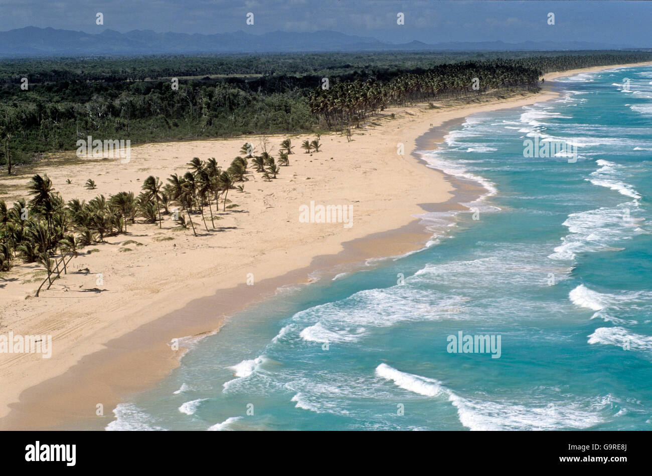 Bavaro Beach, Punta Cana, La Altagracia, Dominikanische Republik / Playa Bavaro Stockfoto
