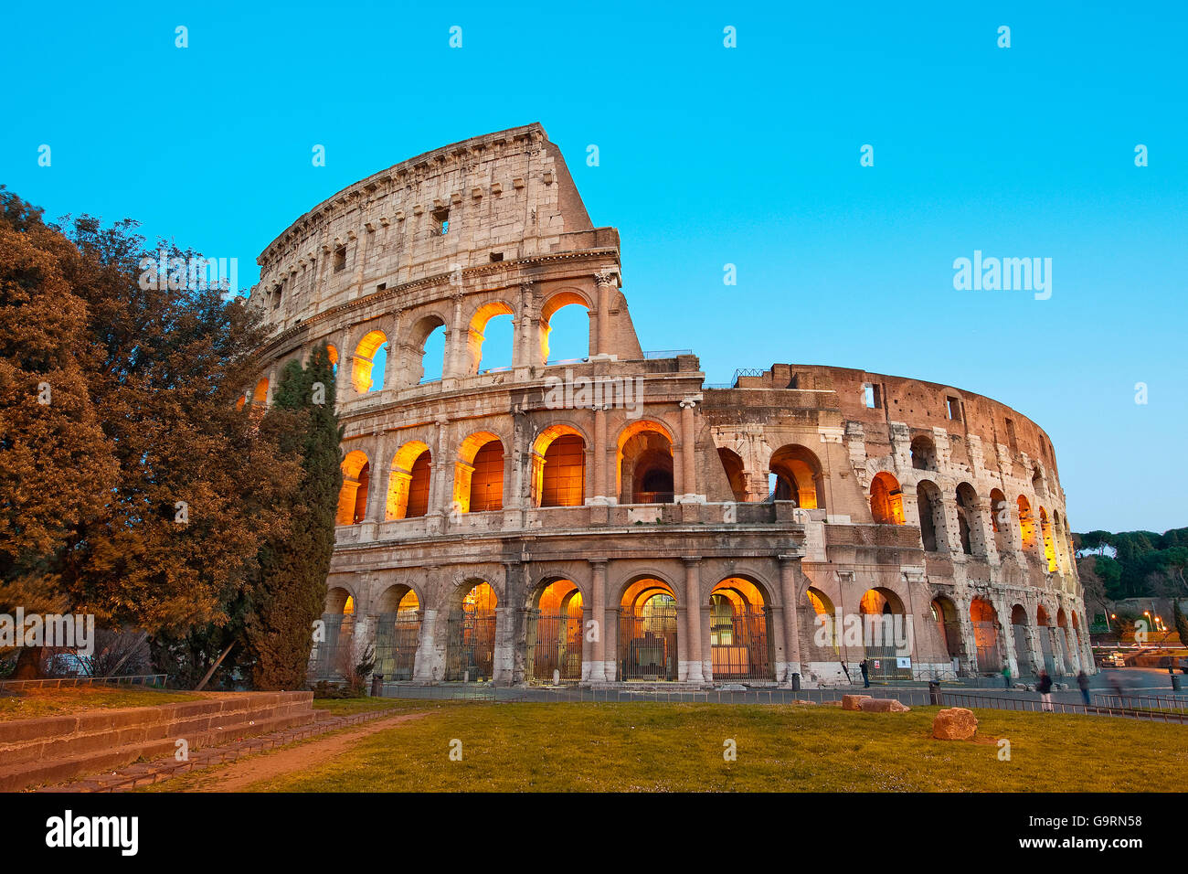 Kolosseum, Rom, Latium, Italien Stockfoto