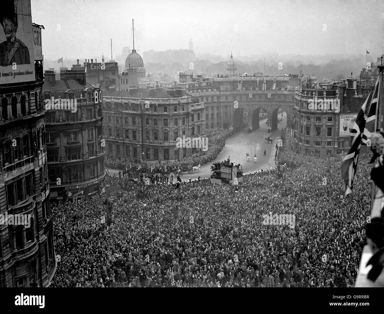 Royalty - Prinzessin Elizabeth und dem Herzog von Edinburgh Hochzeit - Westminster Abbey Stockfoto