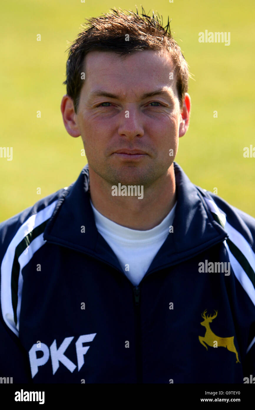 Cricket - Liverpool Victoria County Championship - Nottinghamshire Photocall 2007 - Trent Bridge. Wayne Noon, Nottinghamshire Stockfoto