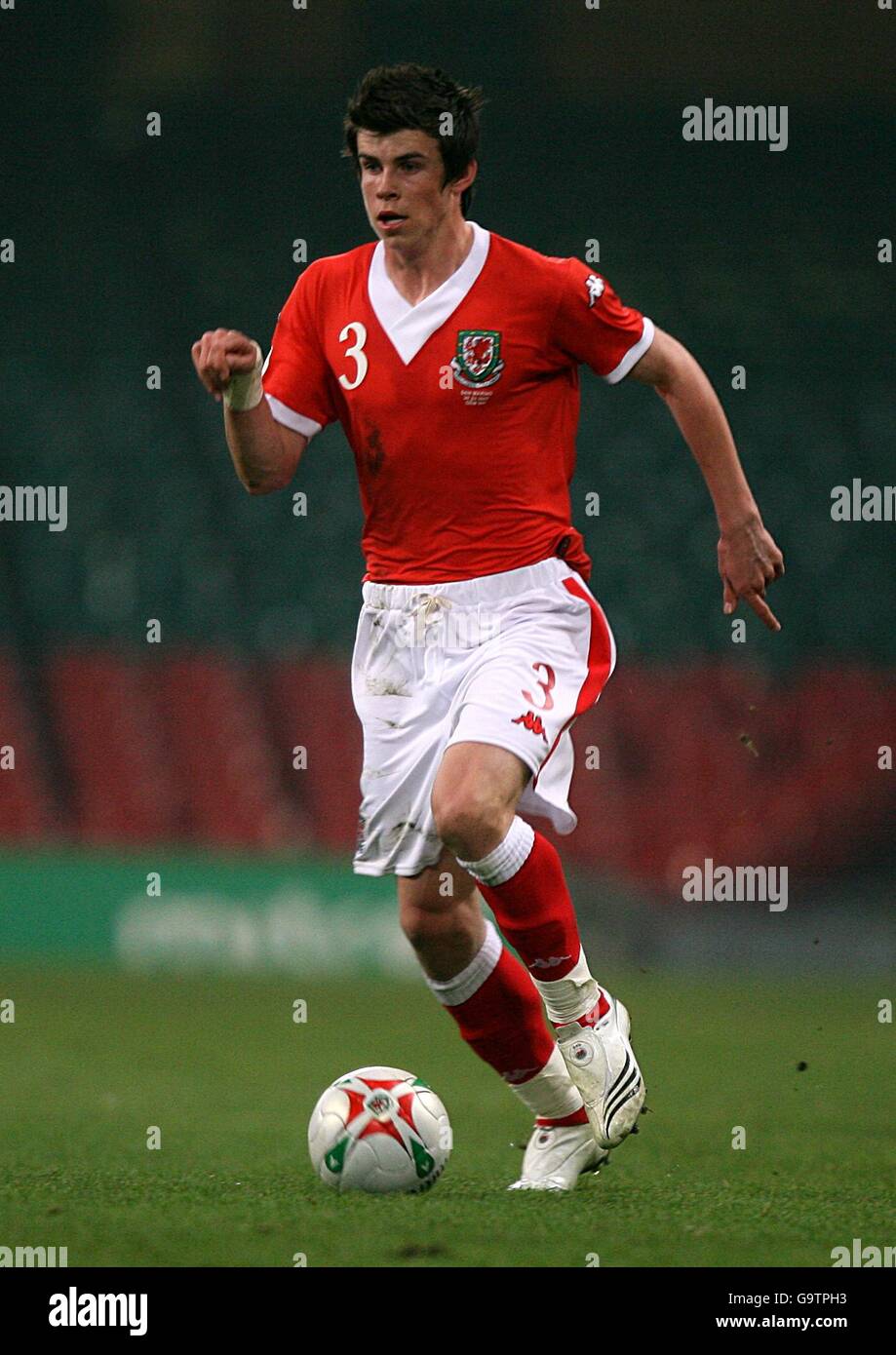 Fußball - Europameisterschaft 2008-Qualifikation - Gruppe D - Wales V San Marino - Millennium Stadium Stockfoto