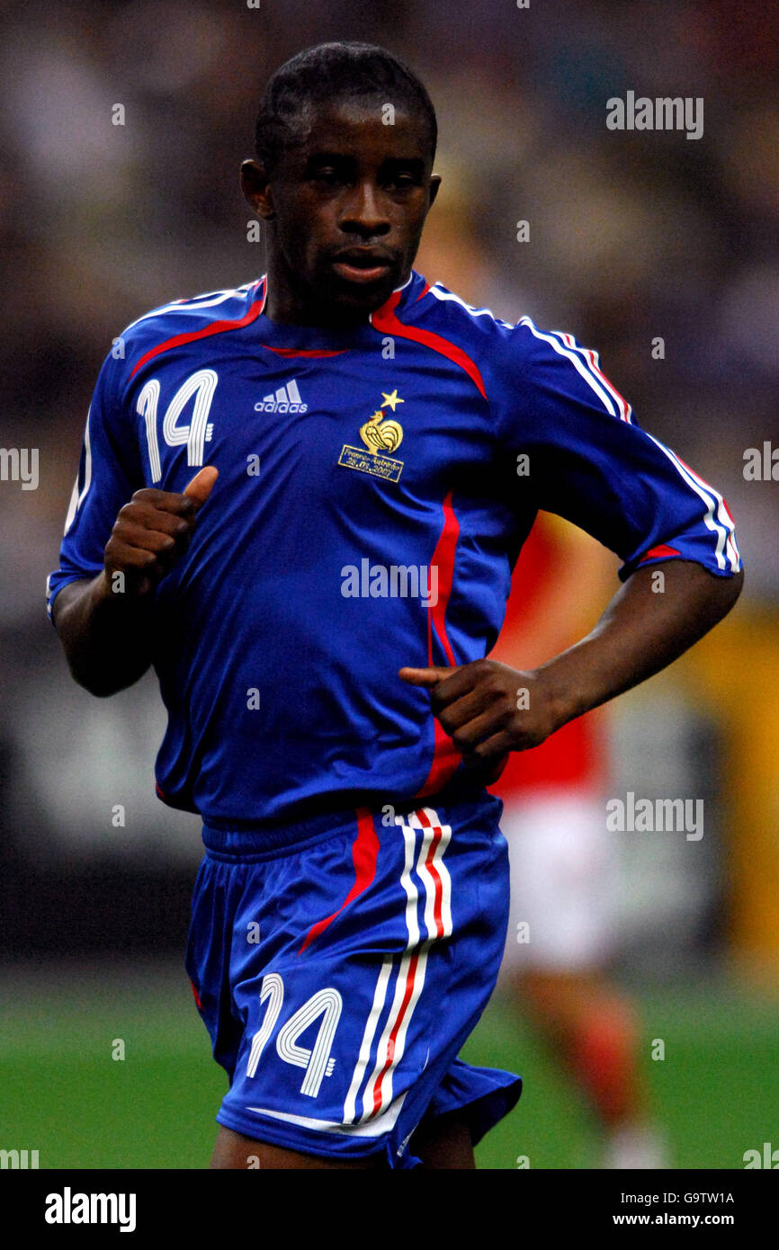 Fußball - Internationale Freundschaften - Frankreich gegen Österreich - Stade de France. Rio Antonio Mavuba, Frankreich Stockfoto