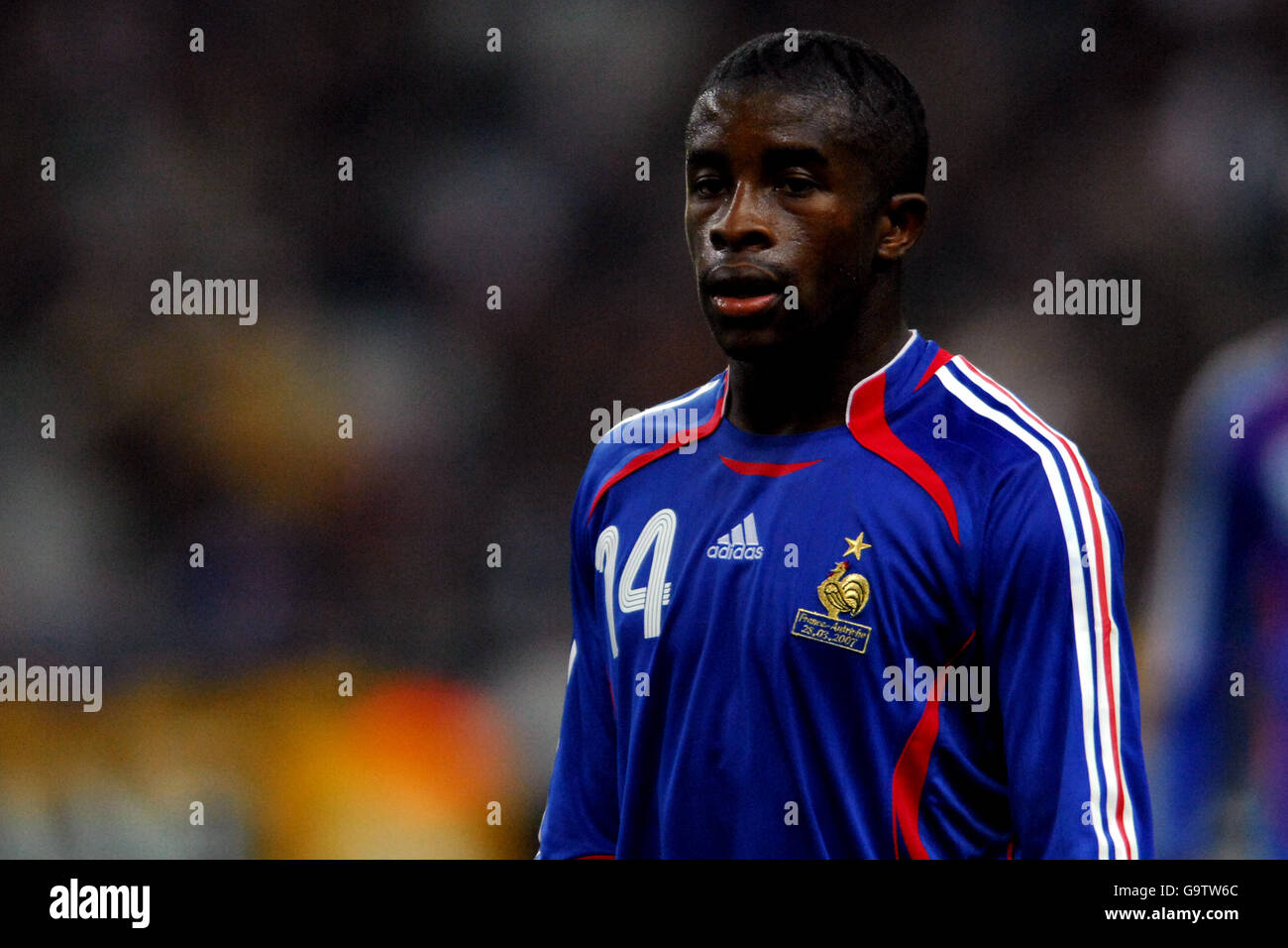 Fußball - Internationale Freundschaften - Frankreich gegen Österreich - Stade de France. Rio Antonio Mavuba, Frankreich Stockfoto