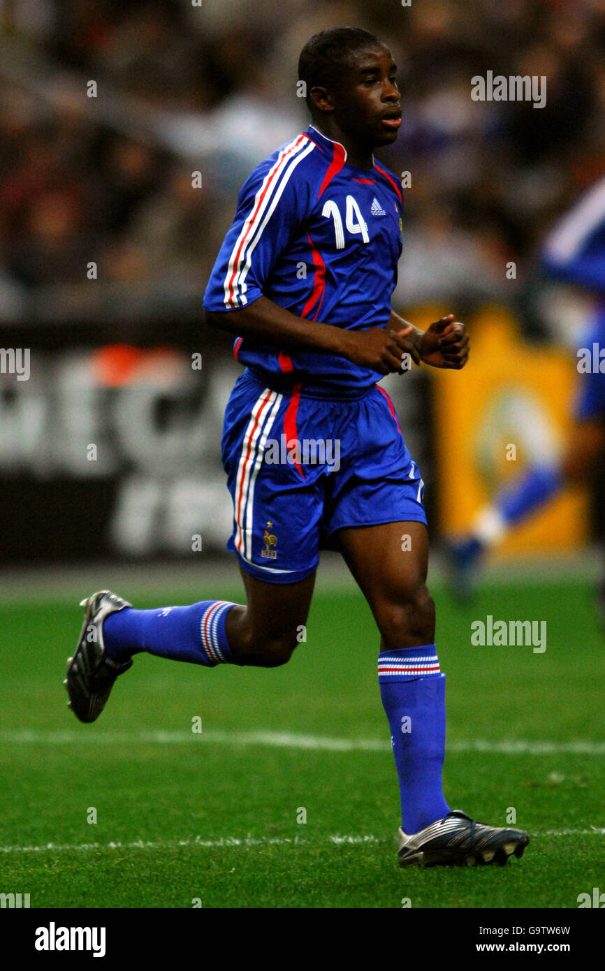 Fußball - Internationale Freundschaften - Frankreich gegen Österreich - Stade de France. Rio Antonio Mavuba, Frankreich Stockfoto