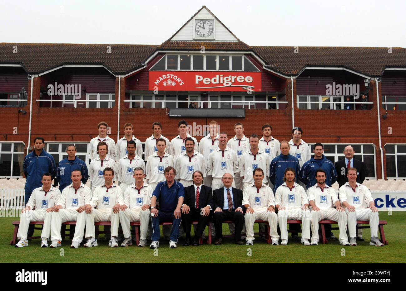 Cricket - Somerset drücken Sie Tag - The County Ground Stockfoto