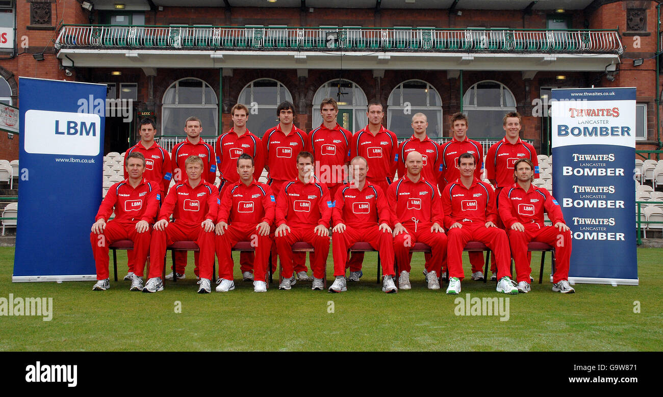 Cricket - Liverpool Victoria County Championship - Lancashire Photocall 2007 - Old Trafford Stockfoto