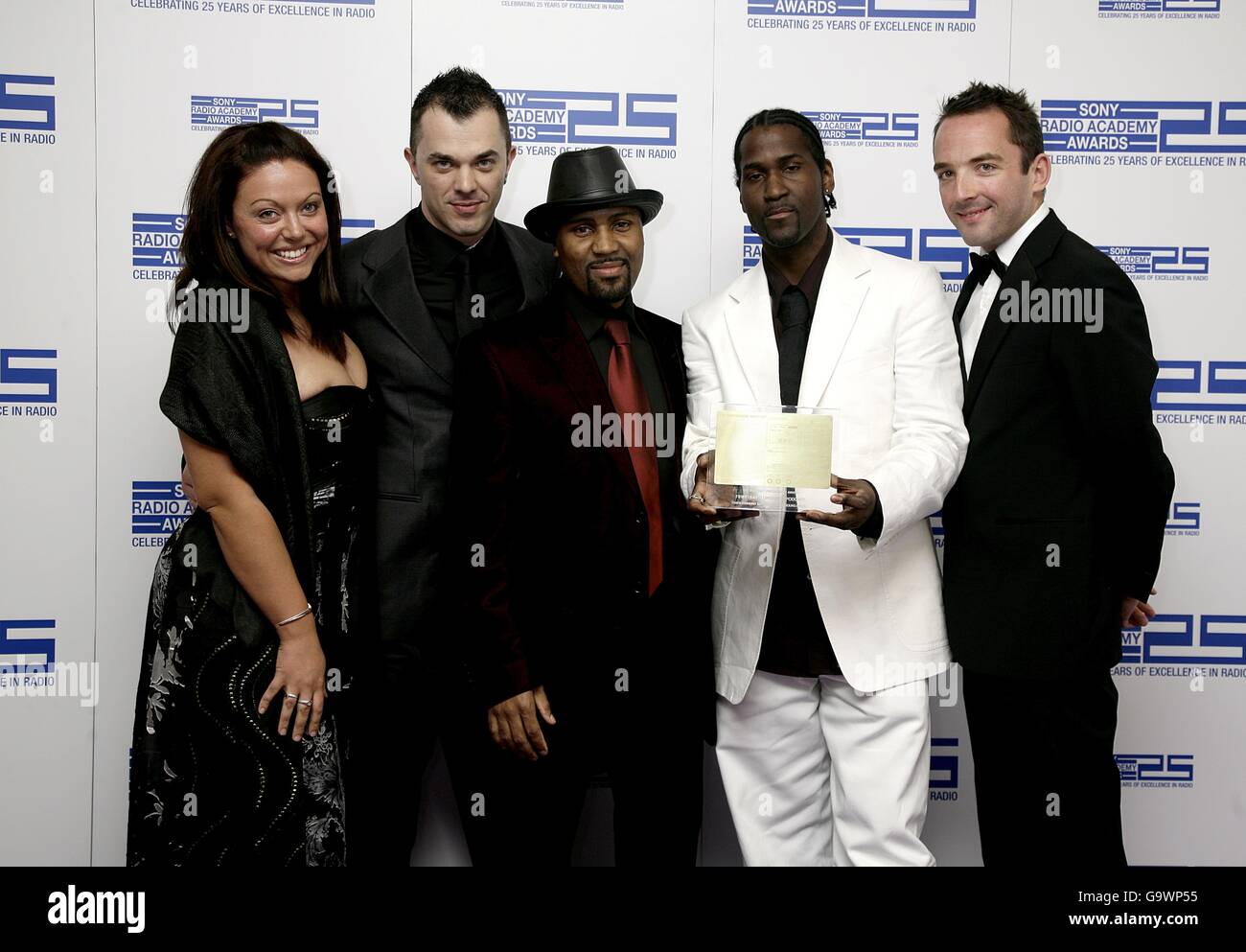 Sony Radio Academy Awards 2007 - London Stockfoto