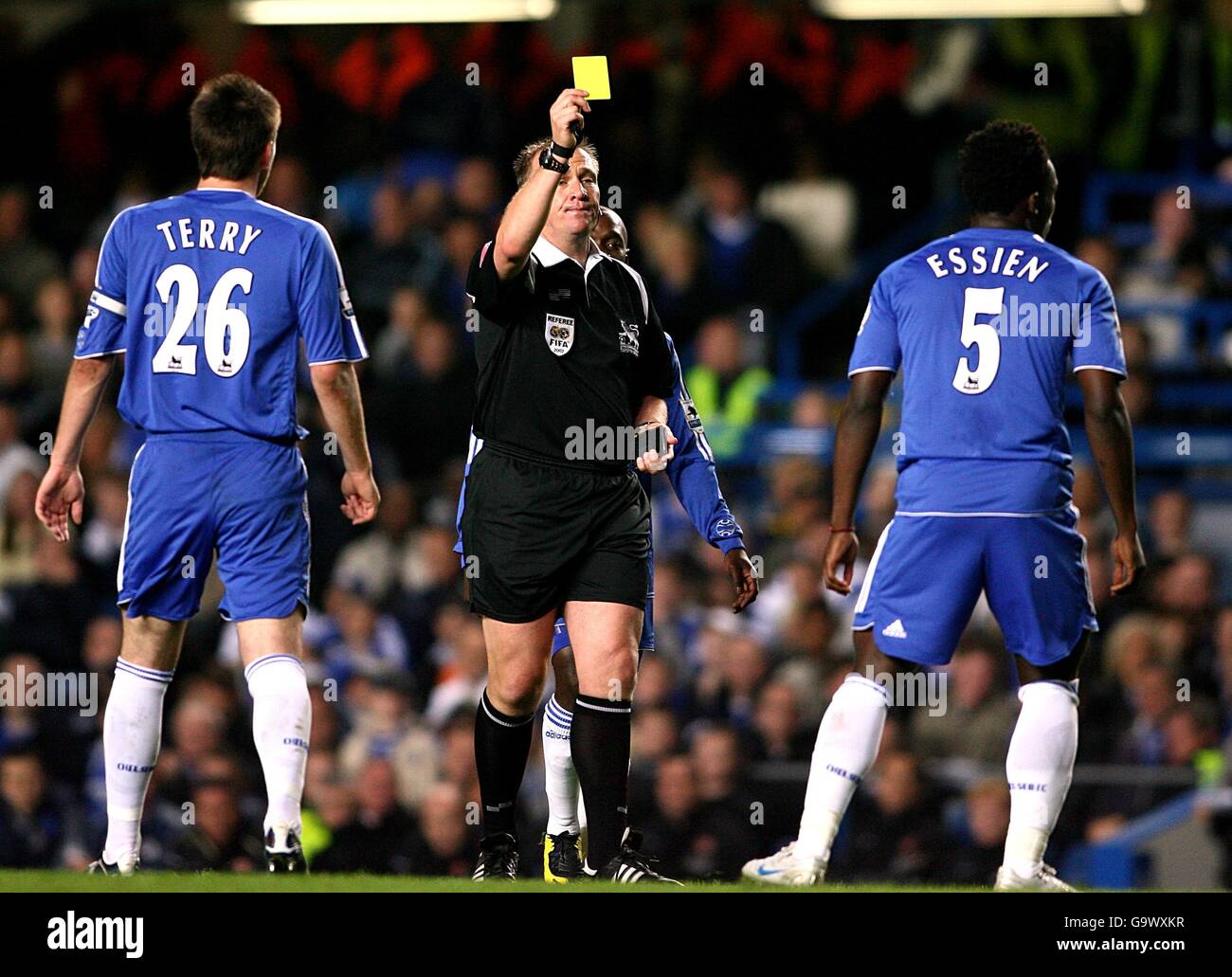 Fußball - FA Barclays Premier League - Chelsea gegen Manchester United – Stamford Bridge Stockfoto
