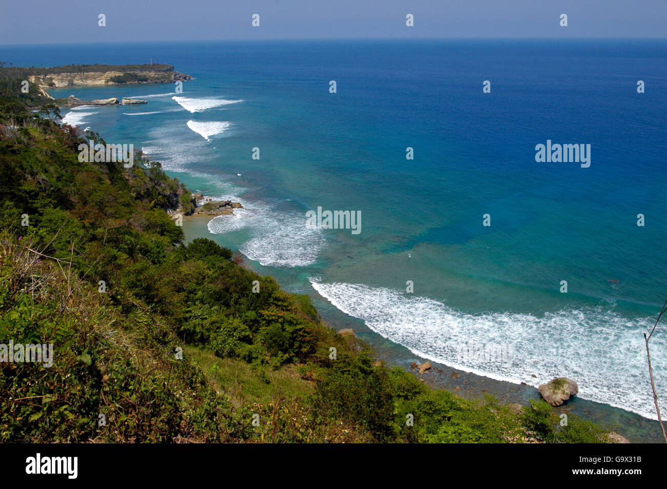 Nord-Küste, Insel Hispaniola, Sosua, Dominikanische Republik, Karibik, Amerika Stockfoto