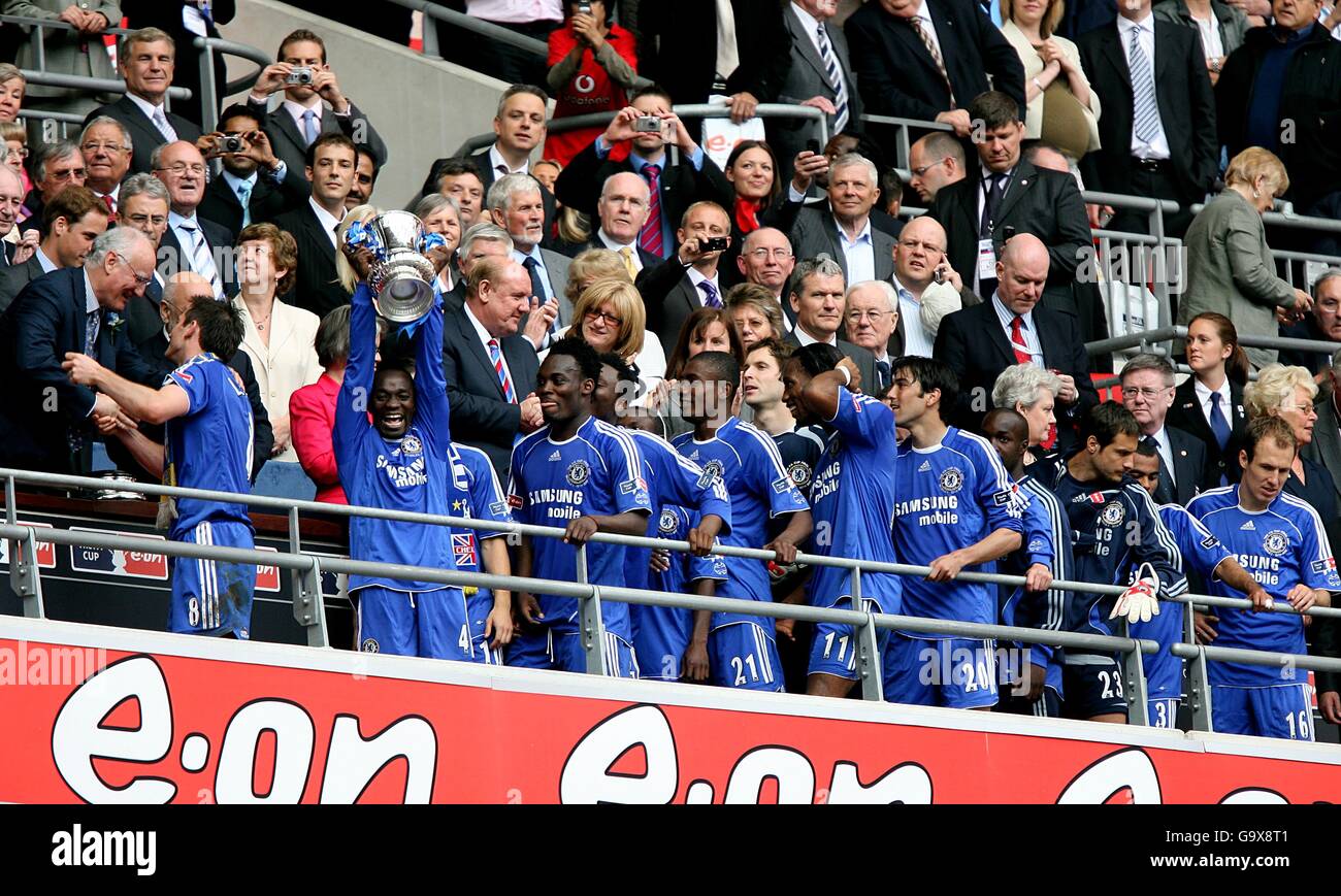 Fußball - Pokal - Finale - Chelsea gegen Manchester United - Wembley-Stadion Stockfoto