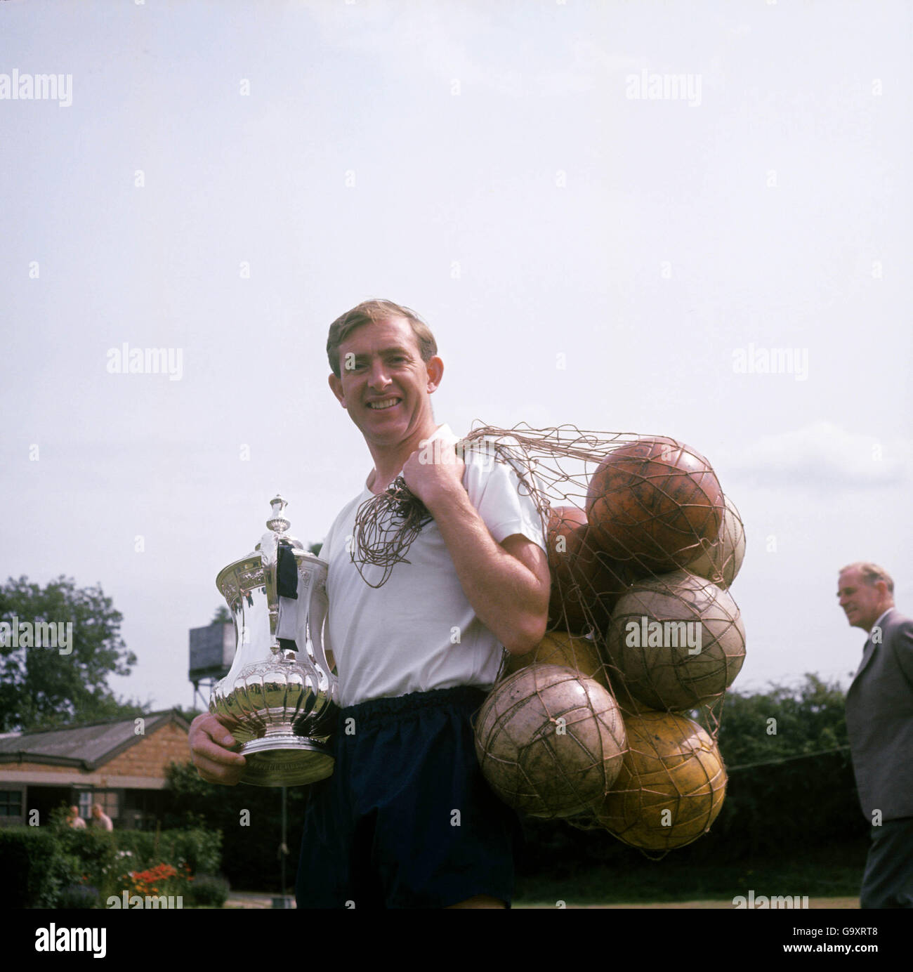 Fußball - Football League Division One - Tottenham Hotspur Photocall. Danny Blanchflower, Tottenham Hotspur Stockfoto