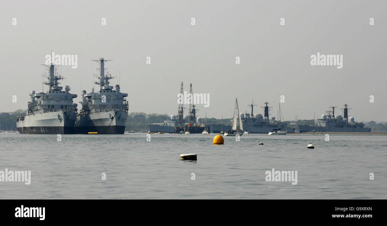 Lager Portsmouth2 Stockfoto