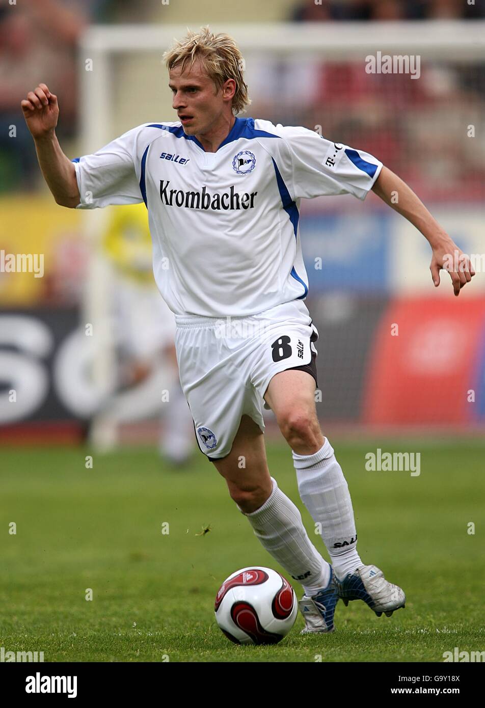 Fußball - deutsche Bundesliga - Bayer Leverkusen V Arminia Bielefeld - BayArena Stockfoto