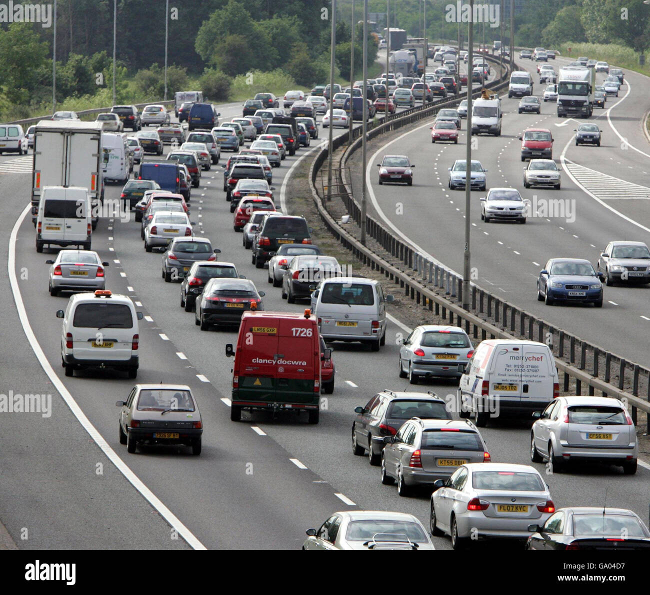 Bank Holiday Wochenende Stockfoto