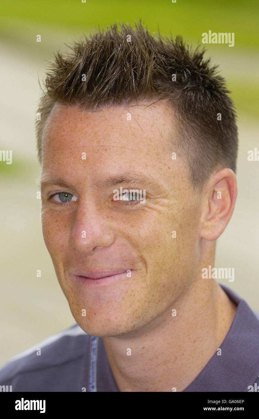 *BITTE BEACHTEN SIE DIE OBLIGATORISCHE GUTSCHRIFT* Englands Nicky Shorey während einer Pressekonferenz im Grove Hotel, Hertfordshire. Stockfoto