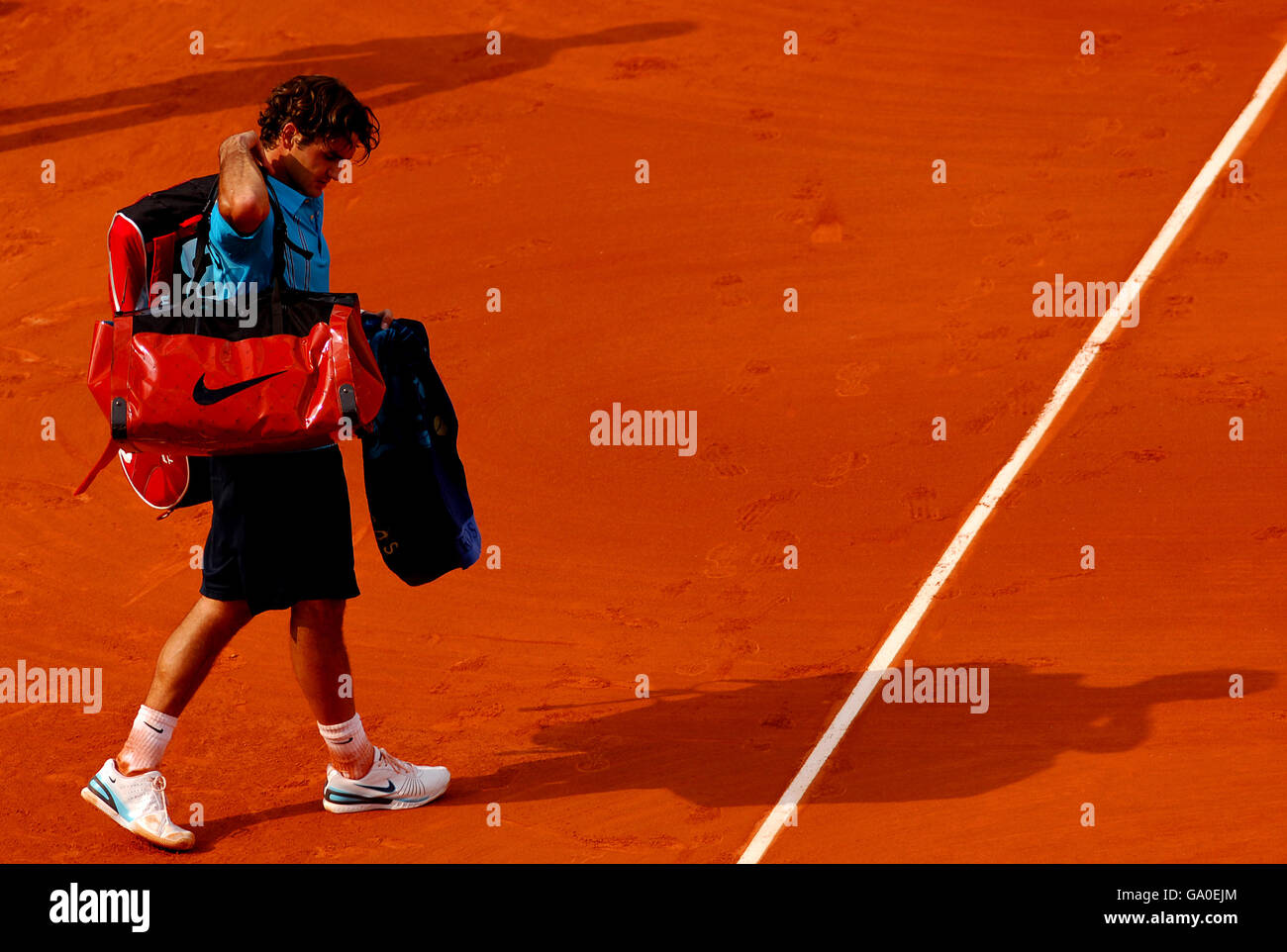 Tennis - French Open 2007 - Tag 10 - Roland Garros Stockfoto