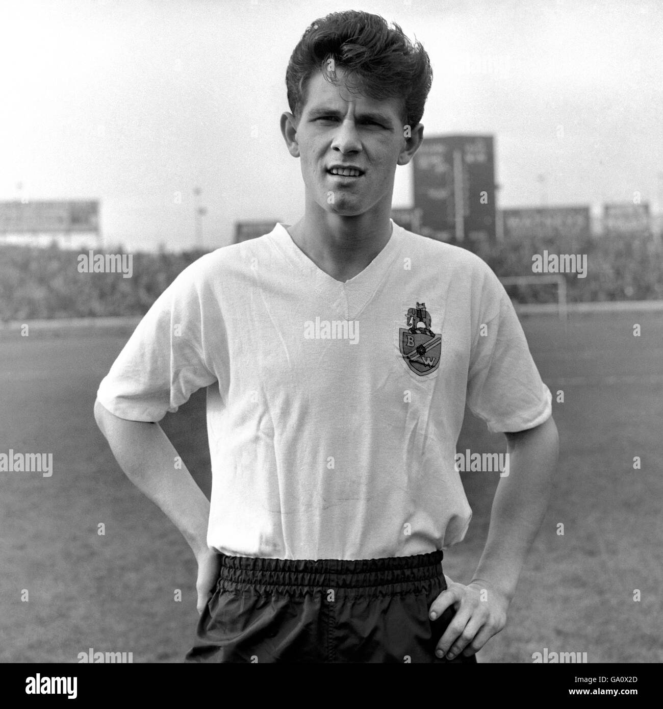 Fußball - Football League Division One - Chelsea gegen Bolton Wanderers - Stamford Bridge. Freddie Hill, Bolton Wanderers Stockfoto