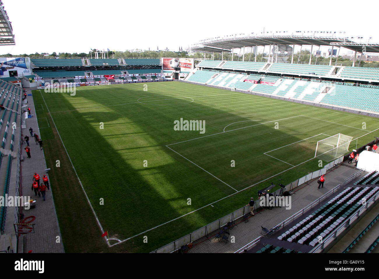 Fußball - UEFA European Championship 2008 Qualifikation - Gruppe E - Estland gegen England - A Le Coq Arena. Eine Gesamtansicht EINER Le Coq Arena Stockfoto