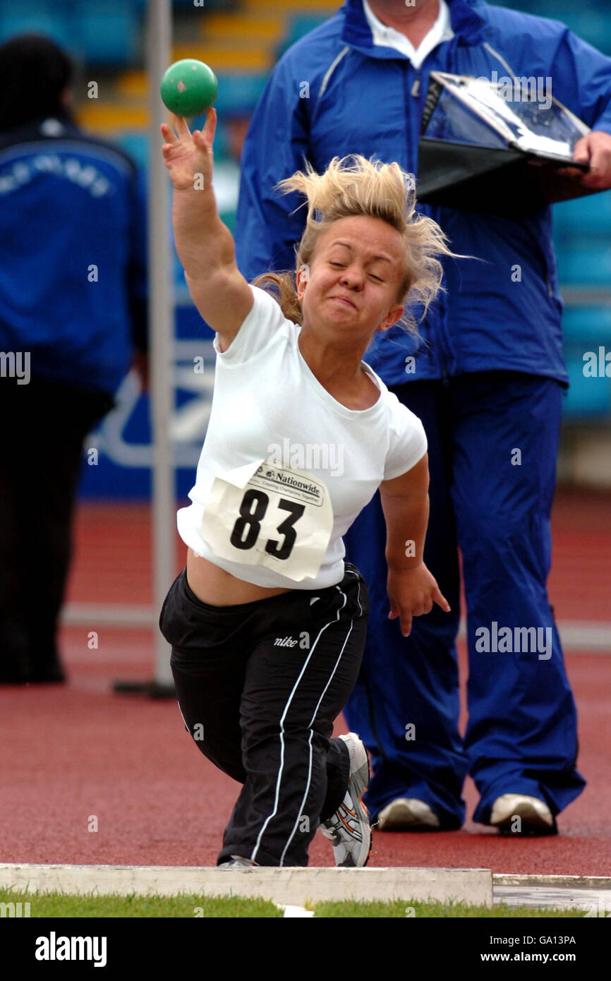 Leichtathletik - DSE British Open Athletics Championship - regionale Arena Manchester Stockfoto