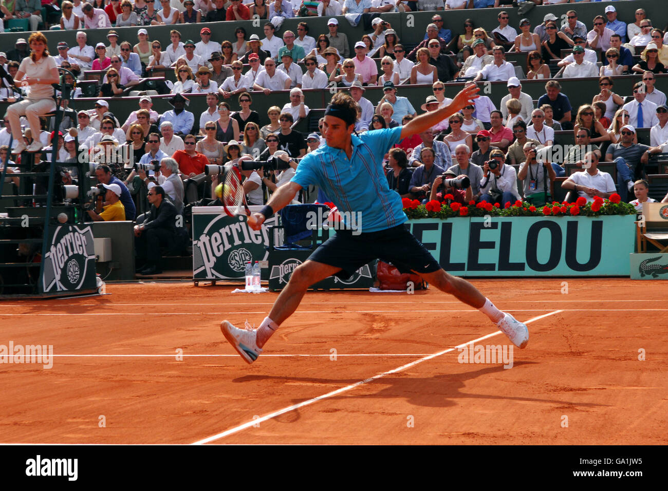 Tennis - 2007 Französisch Open - 15.Tag - Herrenfinale - Roland Garros Stockfoto