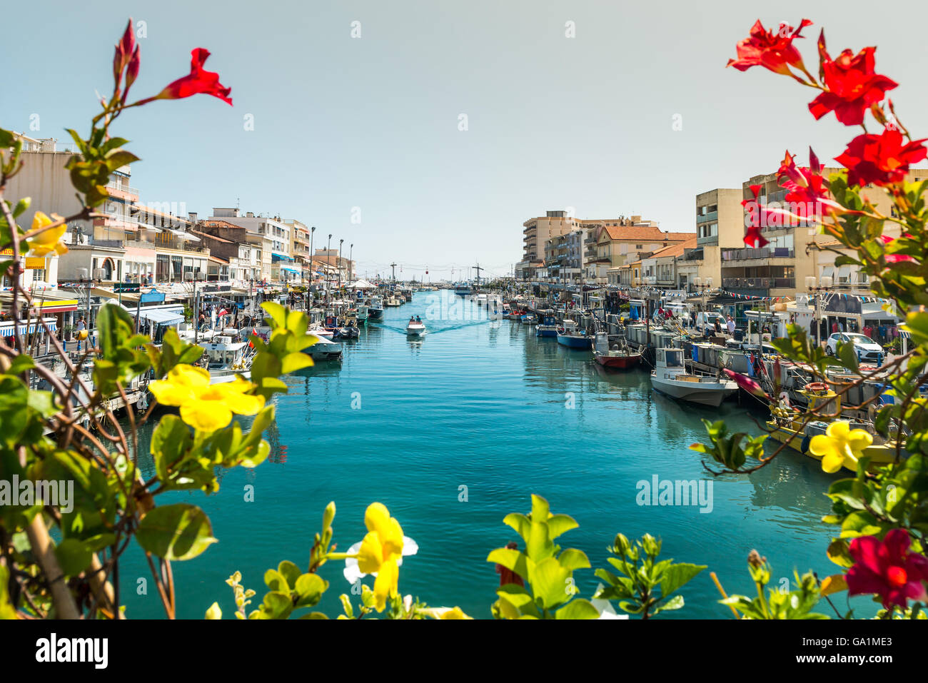 Palavas Les Flots, Frankreich Stockfoto