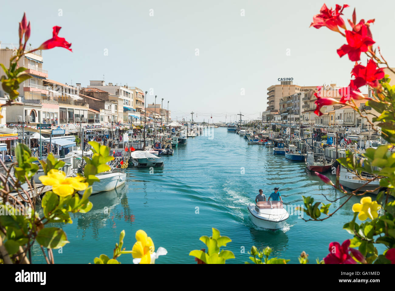 Palavas Les Flots, Frankreich Stockfoto