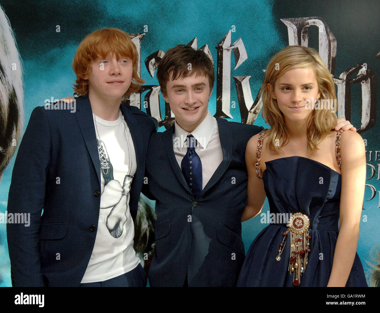 Harry Potter und der Orden des Phoenix UK Premiere - innen Ankünfte - London Stockfoto