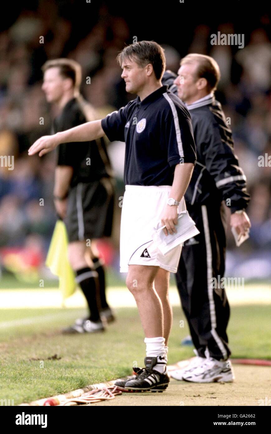 Fußball - FA Barclaycard Premiership - Leicester City / Sunderland. Micky Adams, Leicester City Assistant Manager Stockfoto