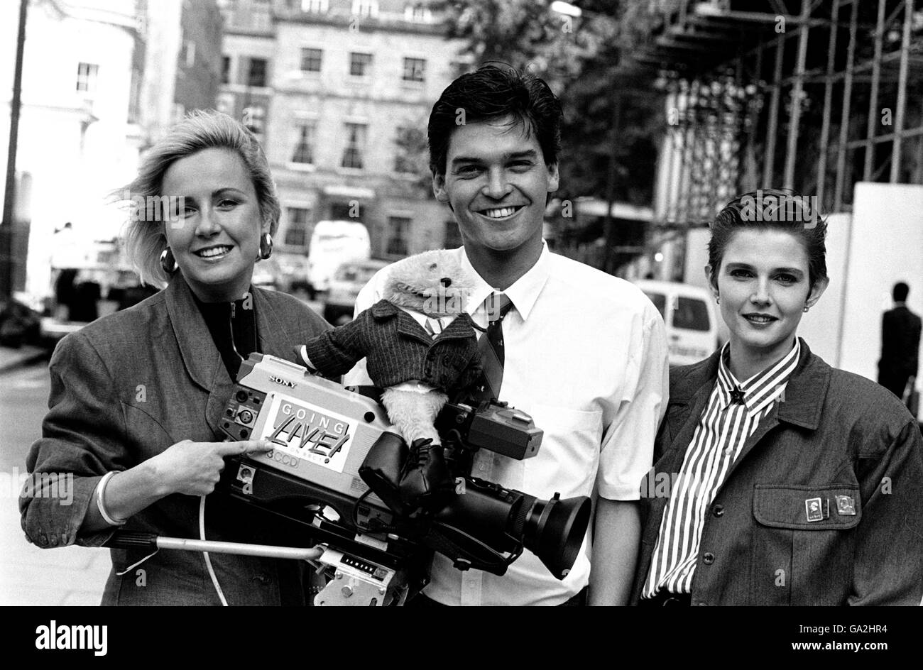 Fernsehen - Echtstart Stockfoto