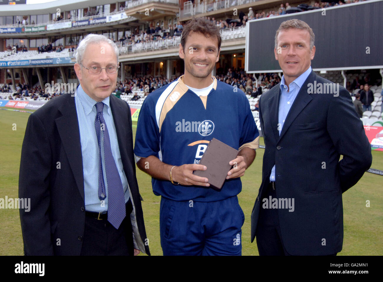 Cricket - Twenty20 Weltmeisterschaft 2007 - Südabteilung - Surrey braunen Kappen V Sussex Haie - The Brit Oval Stockfoto