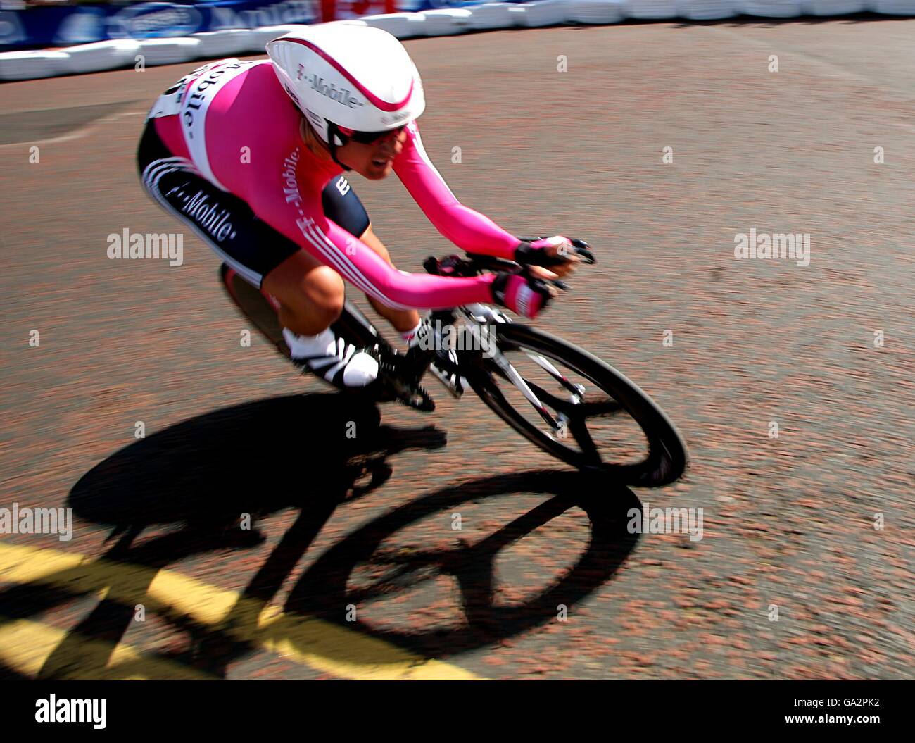 Radfahren - Tour de France - Prolog - London. Patrik Sinkewitz vom T-Mobile Team Stockfoto
