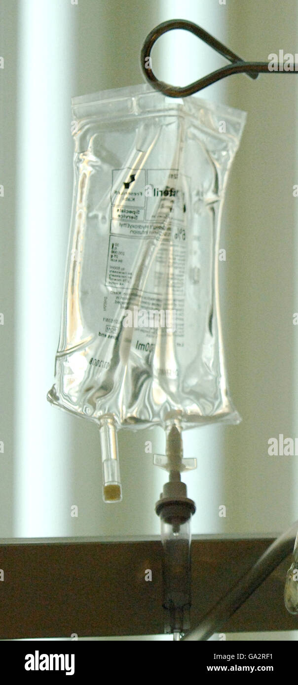 Die Intensivstation im Whittington Hospital im Norden London Stockfoto