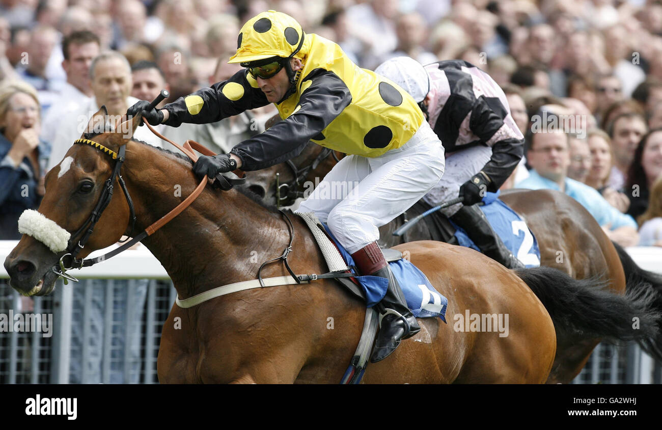 Pferderennen Sie-York Racecourse Stockfoto