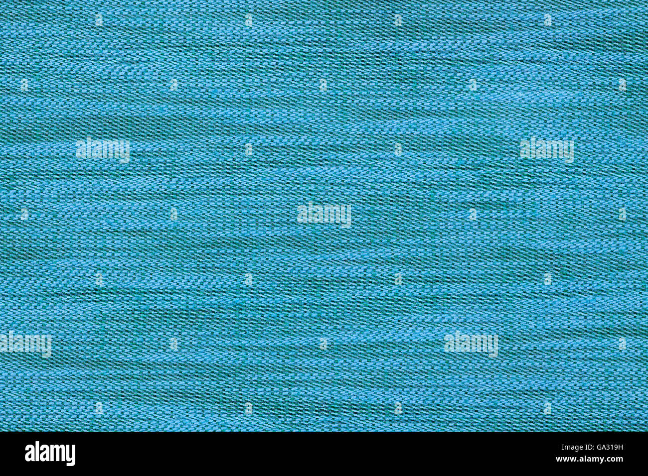 Blaue Material mit abstraktem Muster, Hintergrund oder Textur Stockfoto
