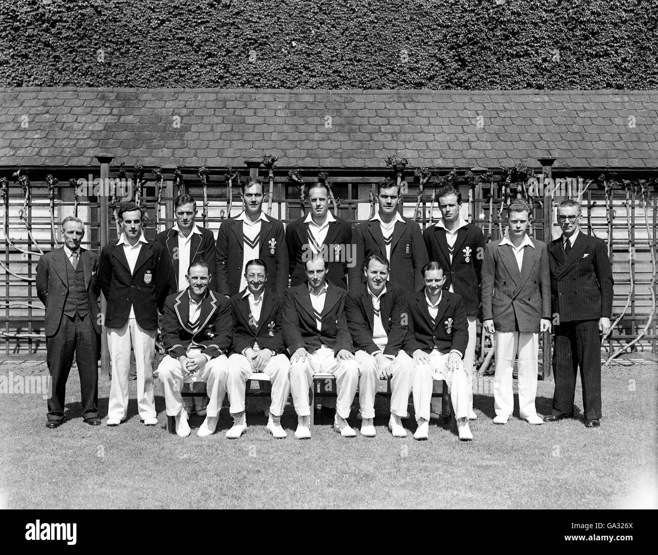 Cricket - Surrey CCC. Surrey CCC-Teamgruppe Stockfoto