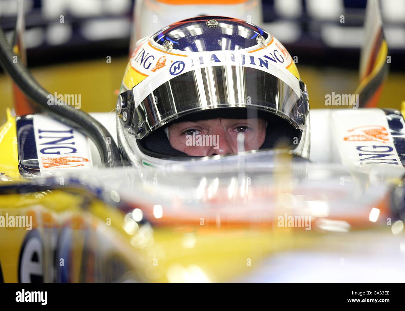 Formel 1 Motor Racing - Grand Prix von Europa - Praxis - Nürburgring Stockfoto