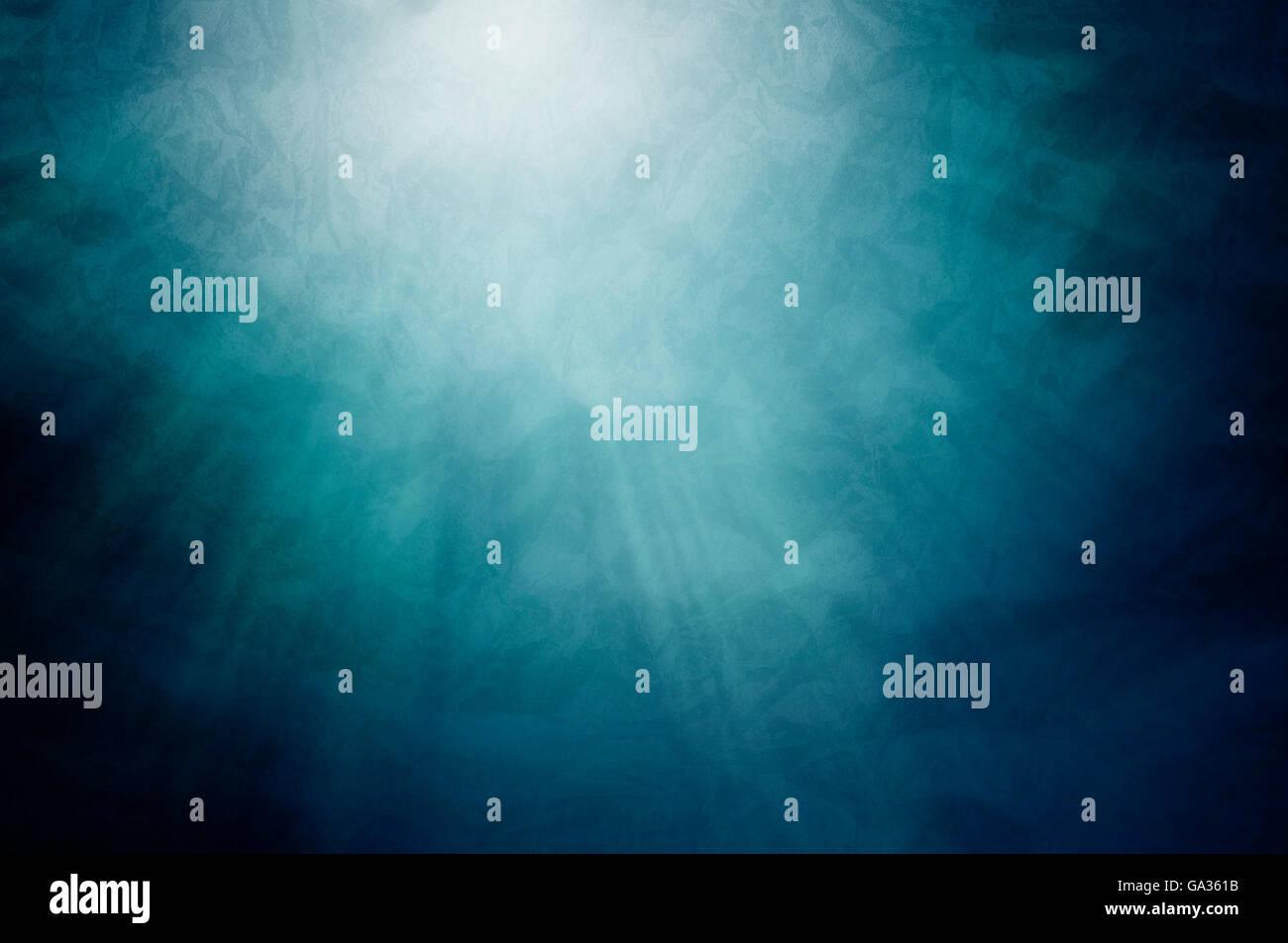 Sonnenblenden & Lichter unter Wasser Stockfoto