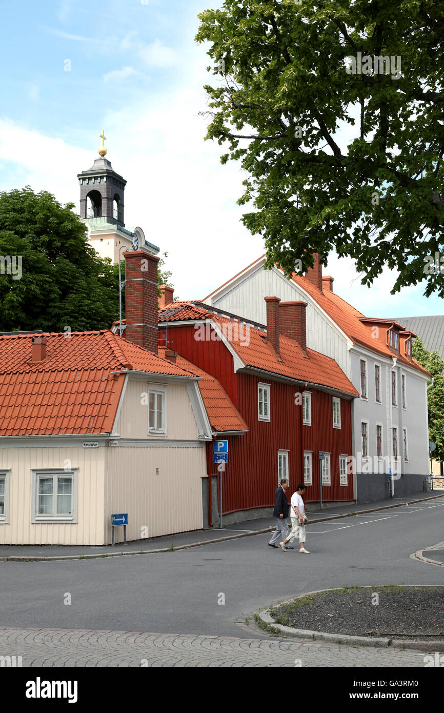 Ältere Teile der Stadt Stockfoto