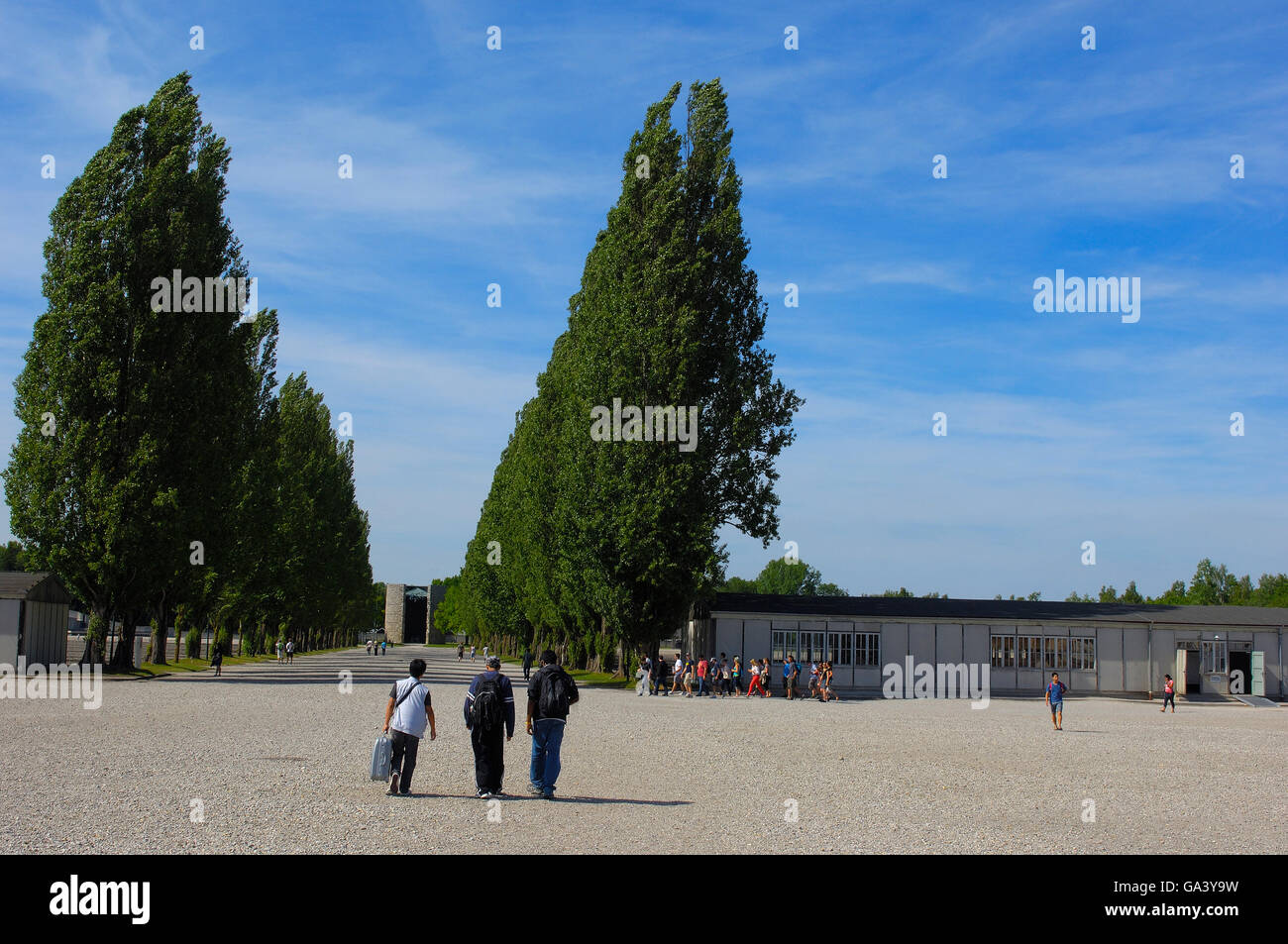 Dachau, KZ, Memorial Site, Bayern, Deutschland, Europa. Stockfoto