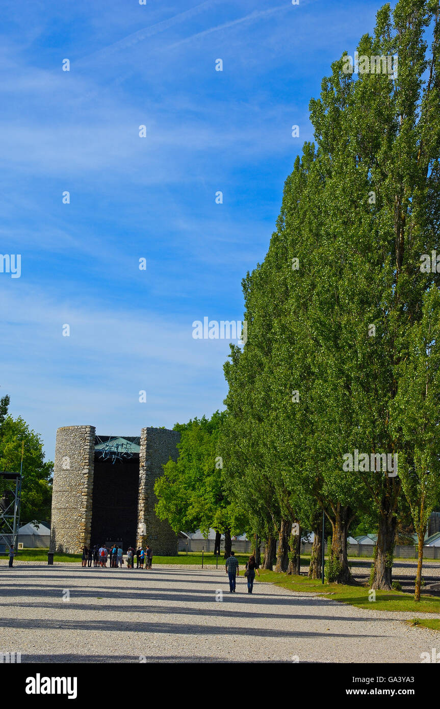 Dachau, KZ, Memorial Site, Bayern, Deutschland, Europa. Stockfoto
